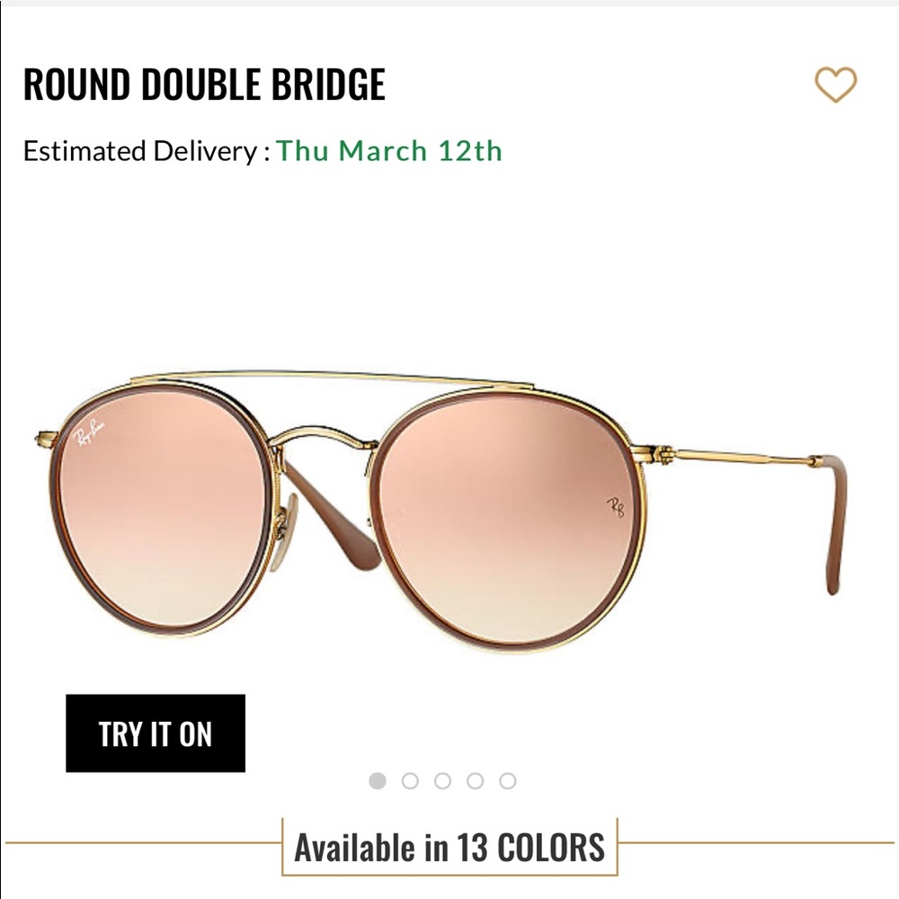 Round Double Bridge Ray Bans